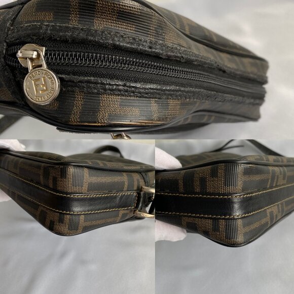 Fendi Vintage Zucca FF Logo Crossbody Bag100% Authentic - Picture 5 of 16